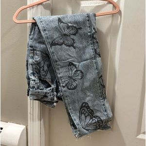 PacSun Butterfly jeans